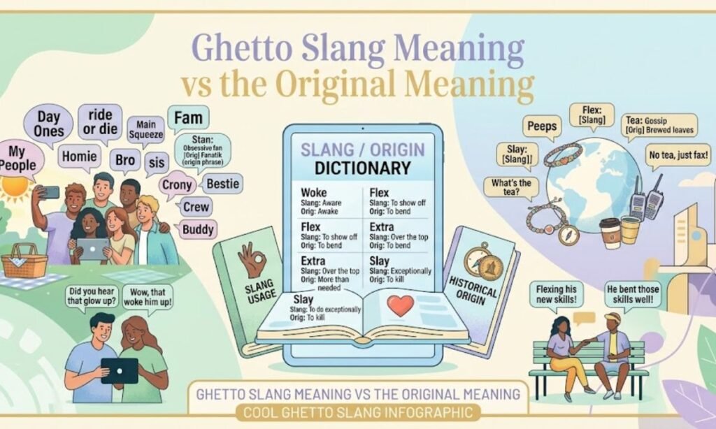 Ghetto Slang Meaning vs the Original Meaning