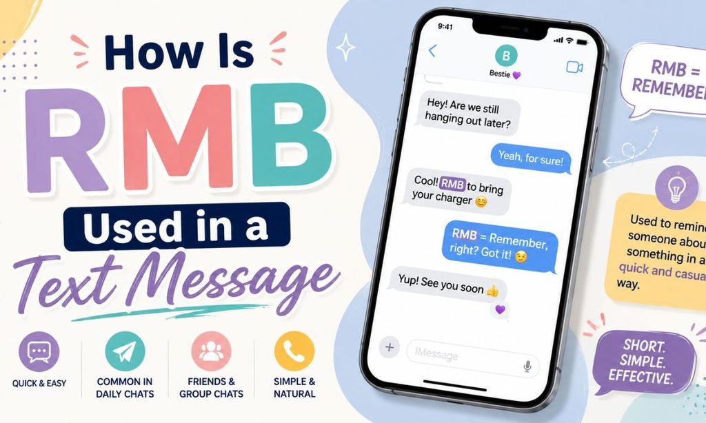How Is RMB Used in a Text Message