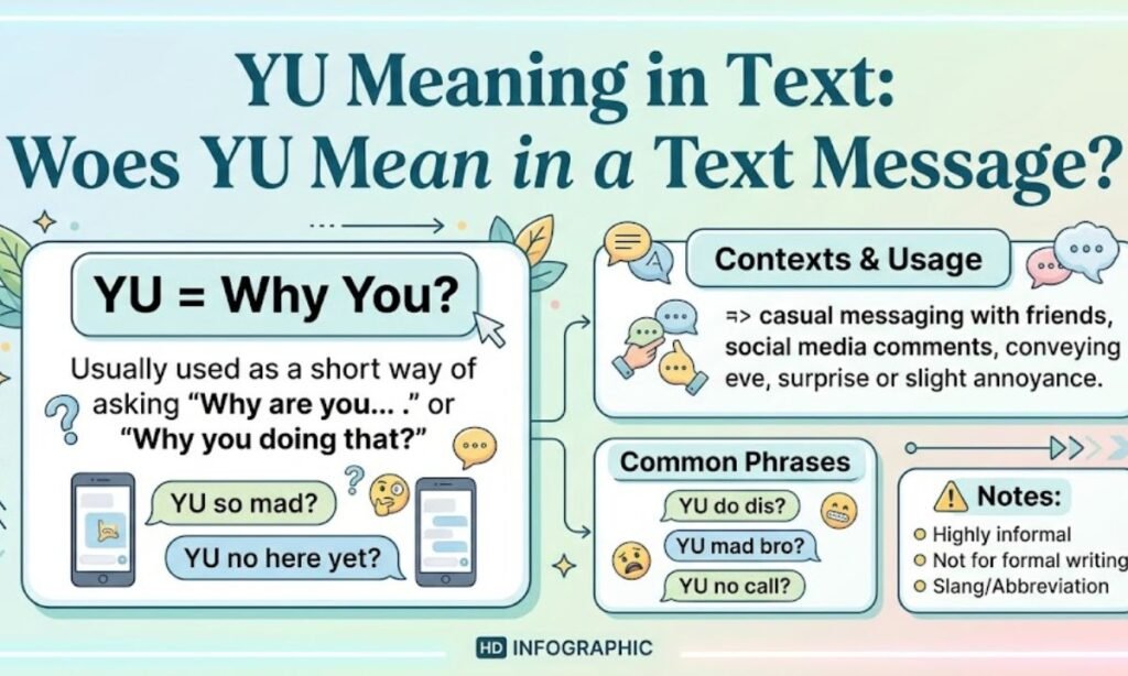 Is YU Slang, an Abbreviation, or Just Informal Spelling