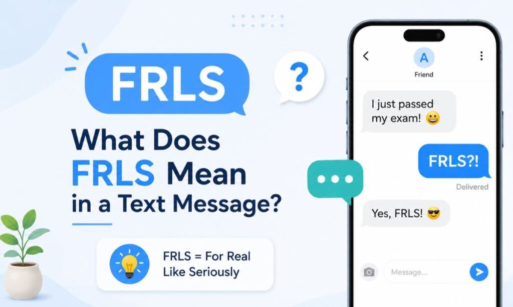 What Does FRLS Mean in a Text Message