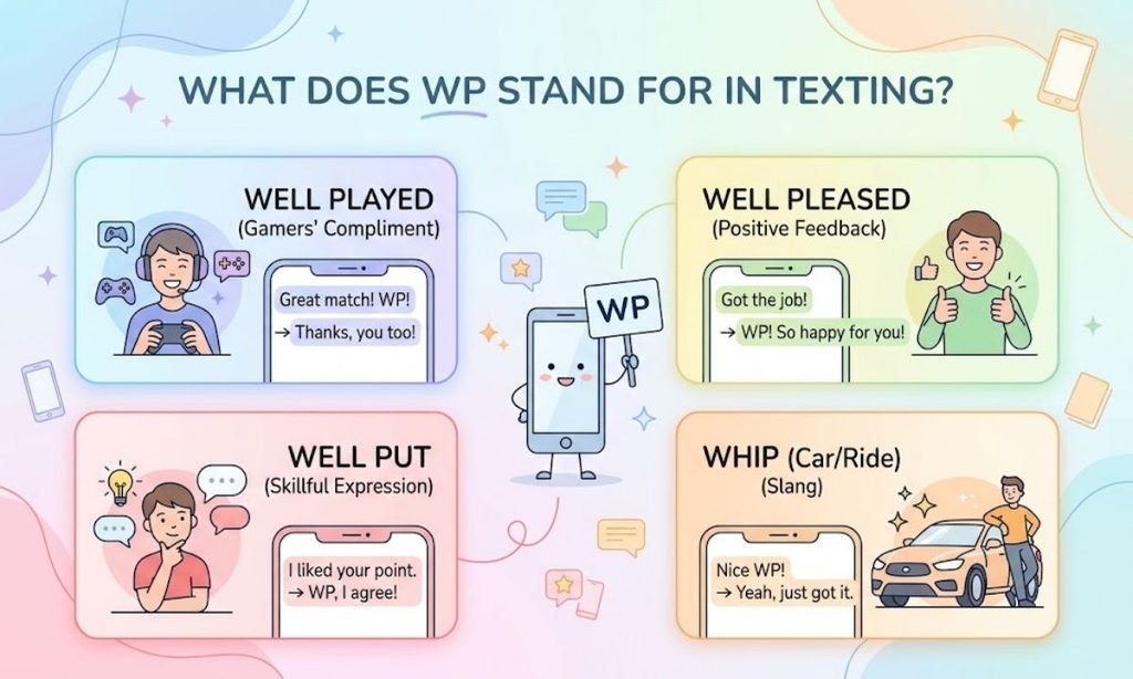 What Does WP Stand For in Texting