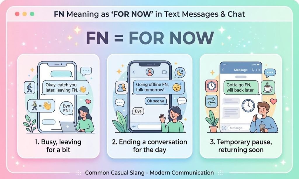 FN Meaning as For Now