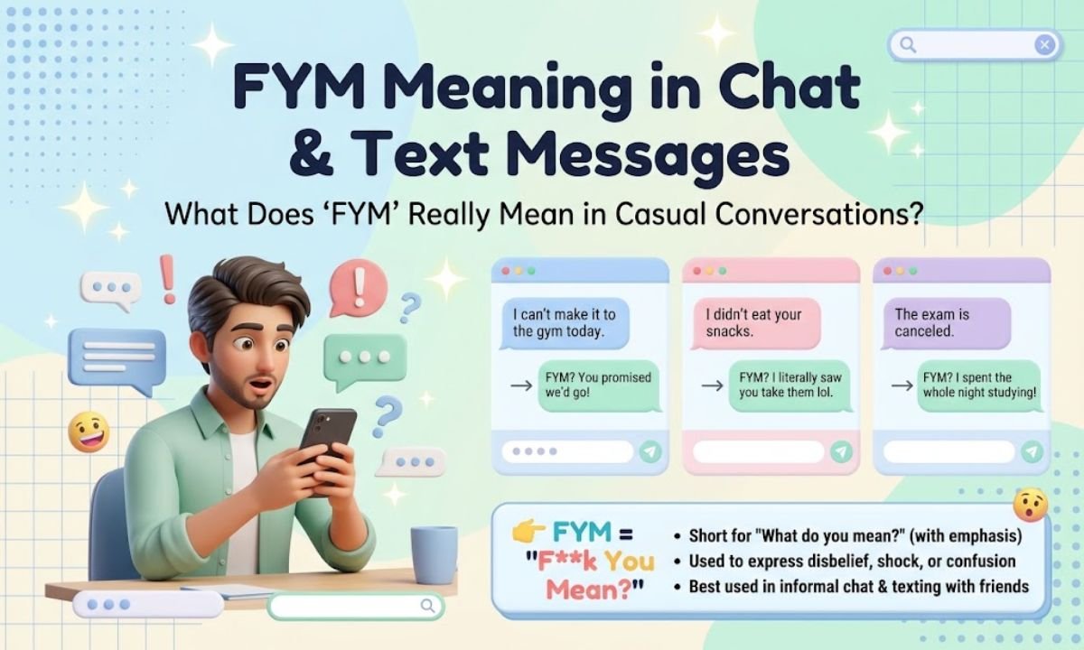 FYM Meaning in Chat and Text Messages