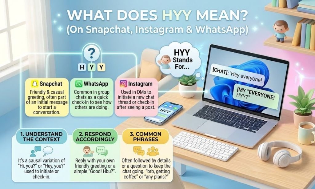 HYY Meaning on Snapchat, Instagram, and WhatsApp