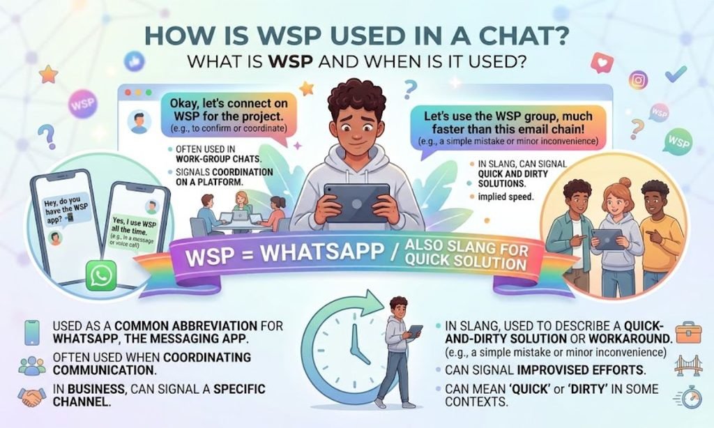 How Is WSP Used in a Chat