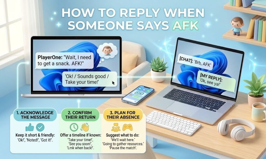 How to Reply When Someone Says AFK
