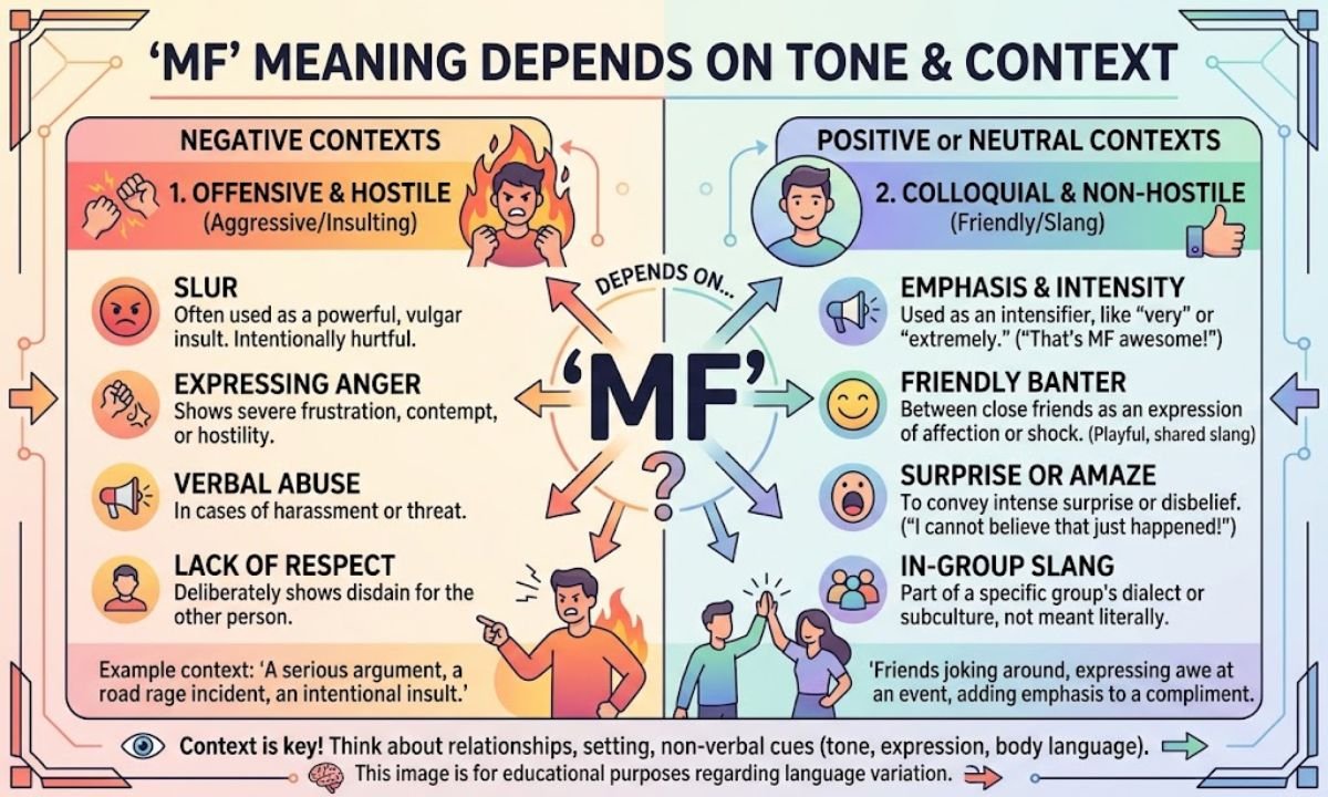 MF Meaning Depends on Tone and Context