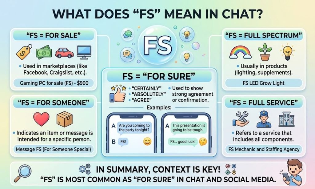 What Does FS Mean in Chat