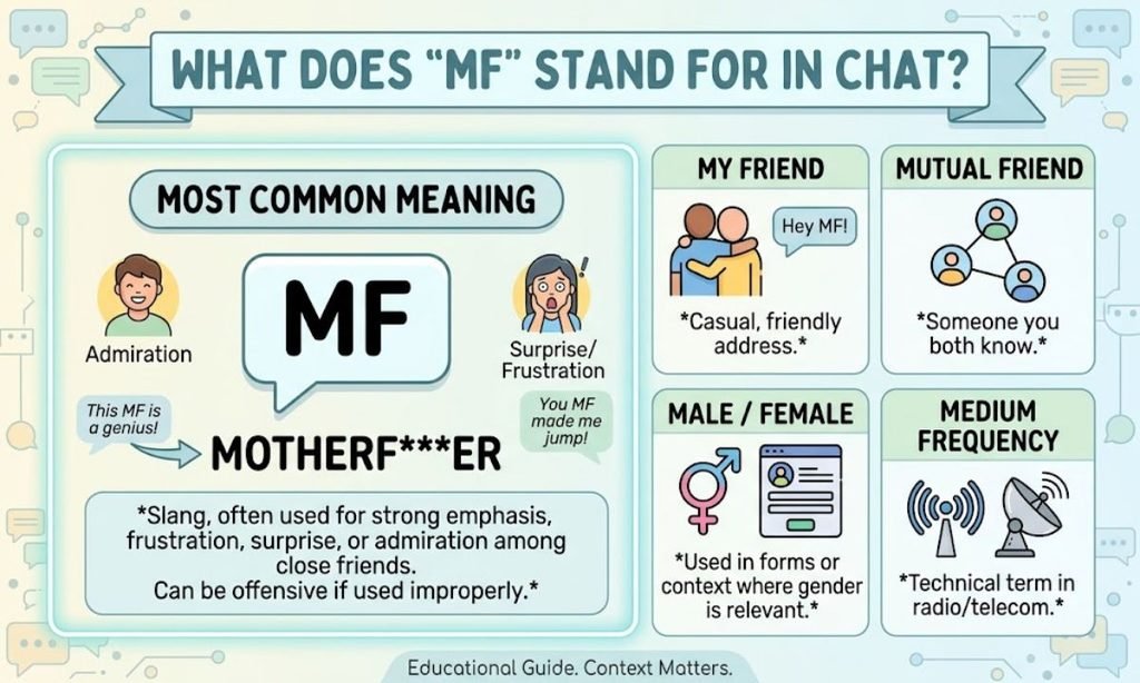 What Does MF Stand For in Chat