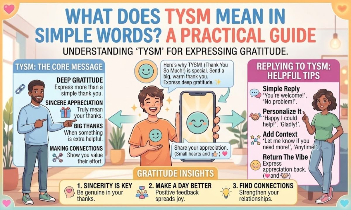 What Does TYSM Mean in Simple Words