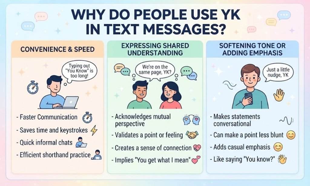 Why Do People Use YK in Text Messages
