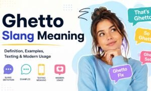 ghetto slang words
