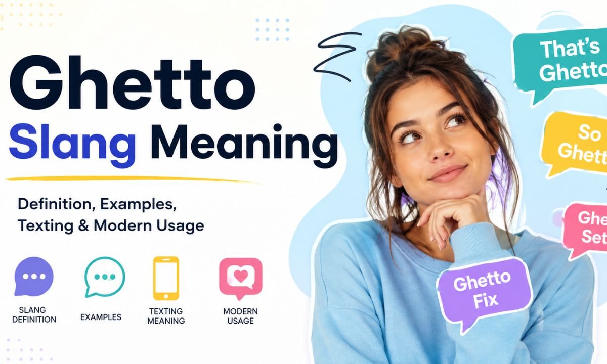 ghetto slang words