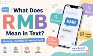 what does rmb mean in text