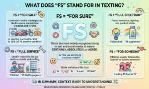 What Does FS Stand For in Texting