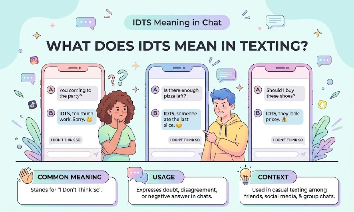 idts meaning in chat