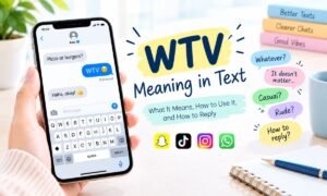 what does wtv mean in text